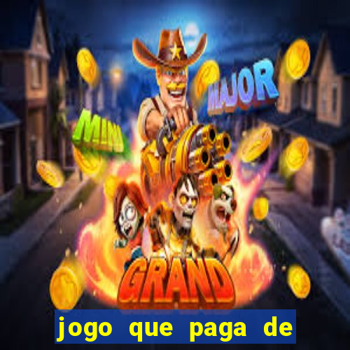 jogo que paga de verdade no pix